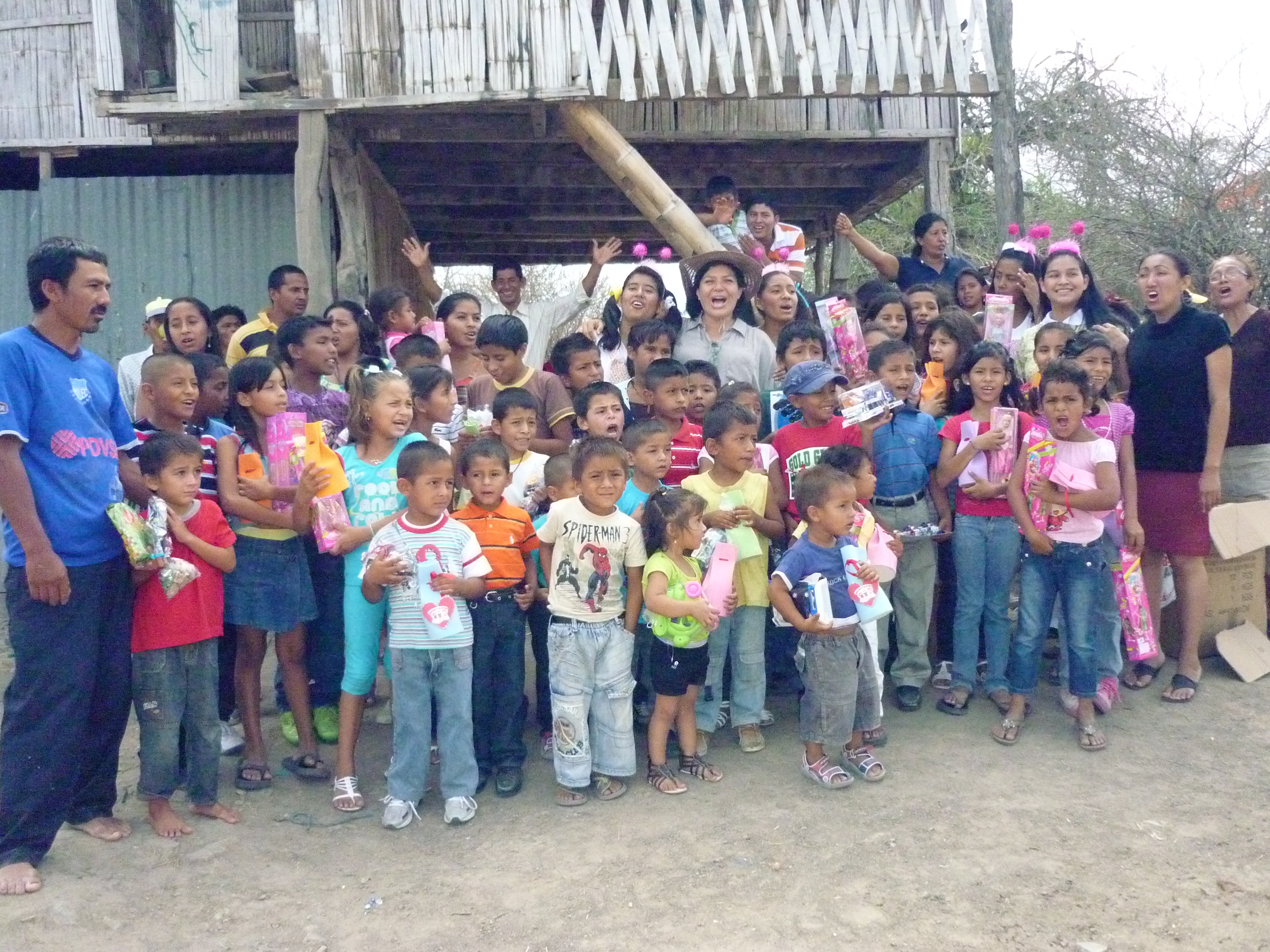 Portada del álbum Entrega de juguete Recinto la Paz